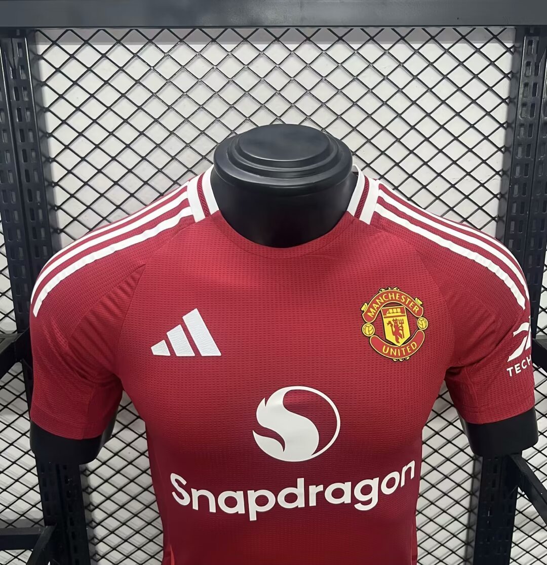 2024-25 Manchester United Home Jersey Player Version