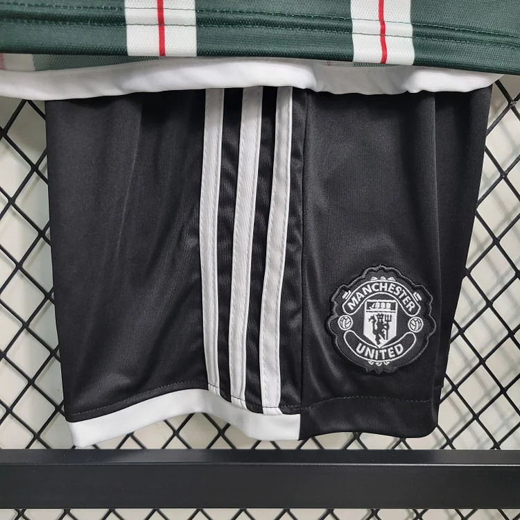 2023-24 KIDS Manchester United  away Football jersey