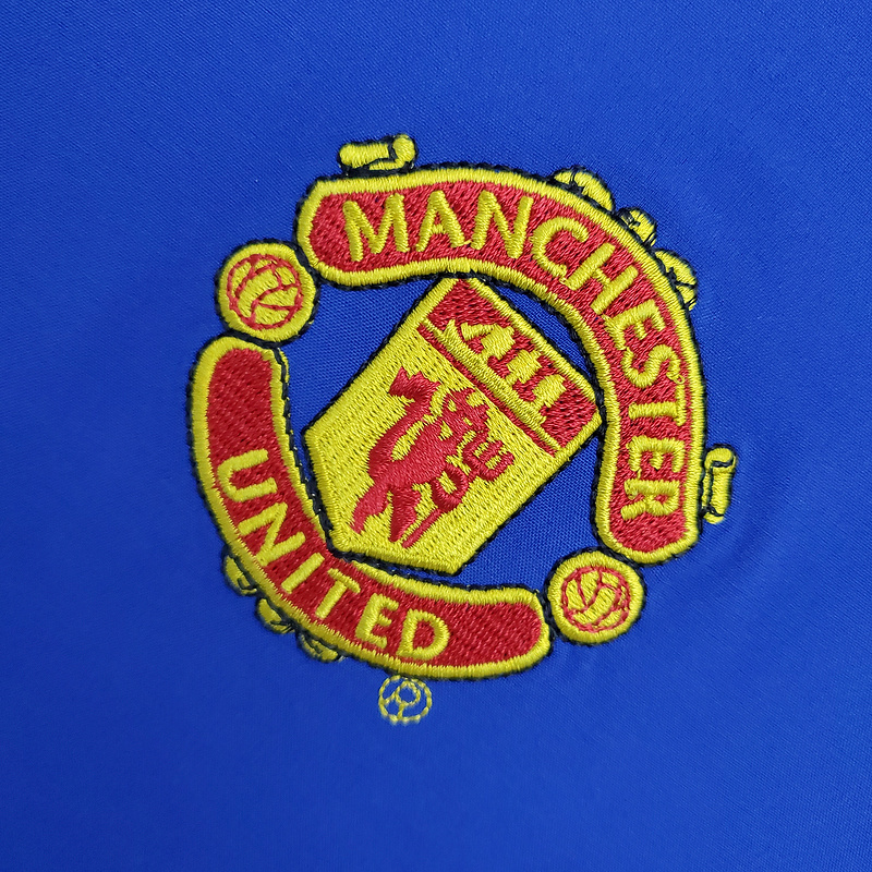 Retro 2002-04 Manchester United away BECKHAM v.NISTELROOY GIGGS KEANE Football jersey retro