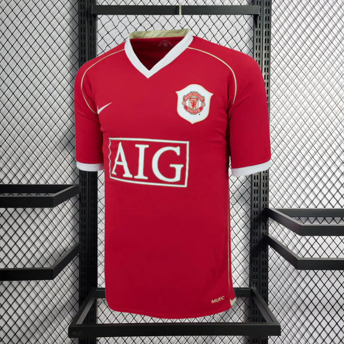 Retro player 2006-07 Manchester United home Football jersey retro