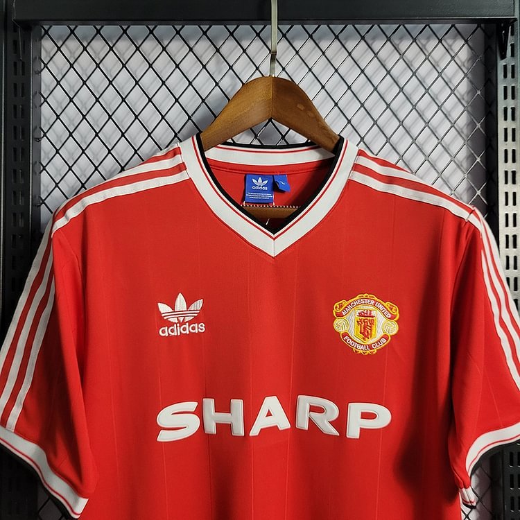Retro 1984 Manchester United Home Football jersey retro