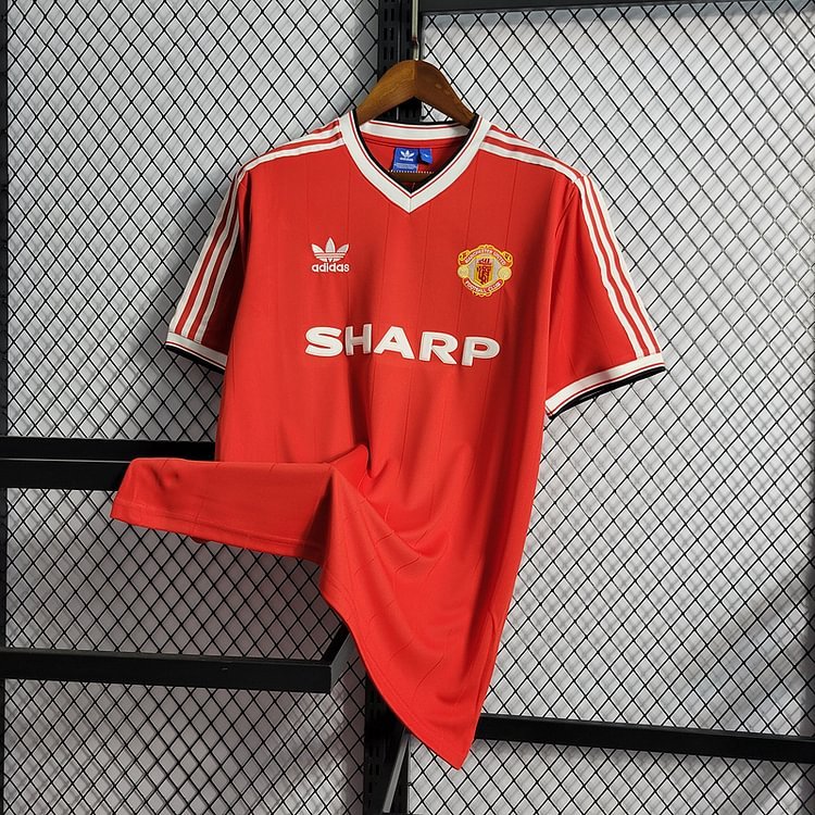 Retro 1984 Manchester United Home Football jersey retro