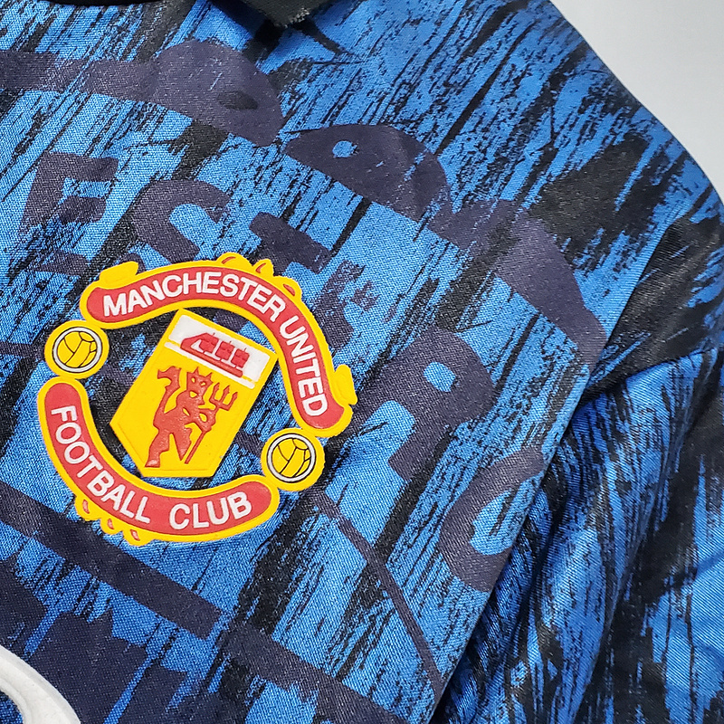 Retro 1992-93 Manchester United in the  away   Football jersey retro