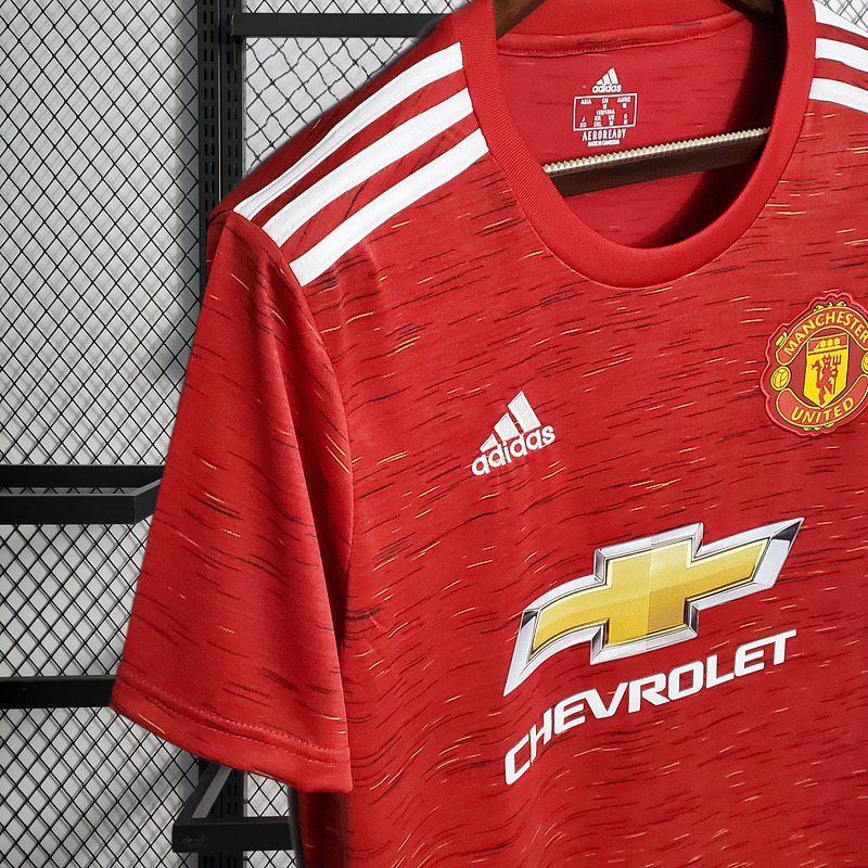 Retro 2020-21 Manchester United Home Football jersey Retro