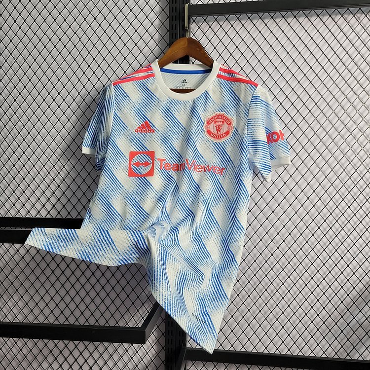 Retro 2021-22 Manchester United away Football jersey Retro