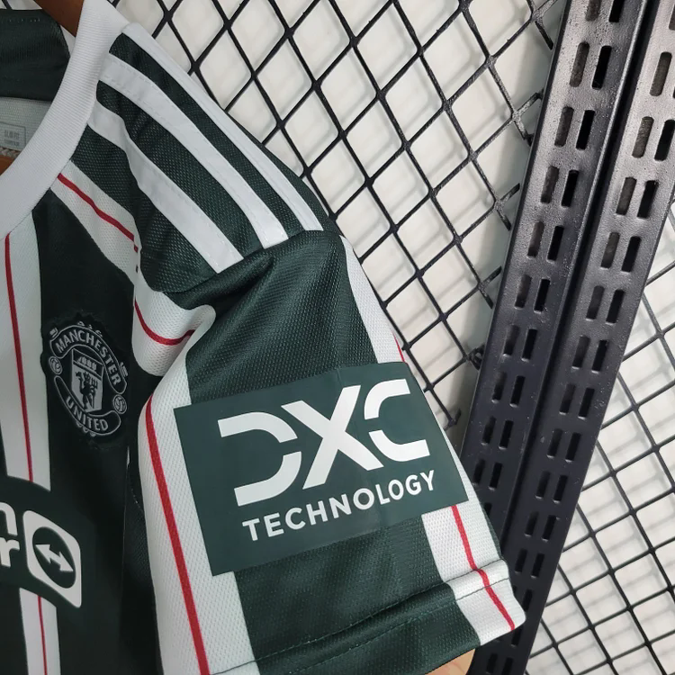 2023-24 KIDS Manchester United  away Football jersey