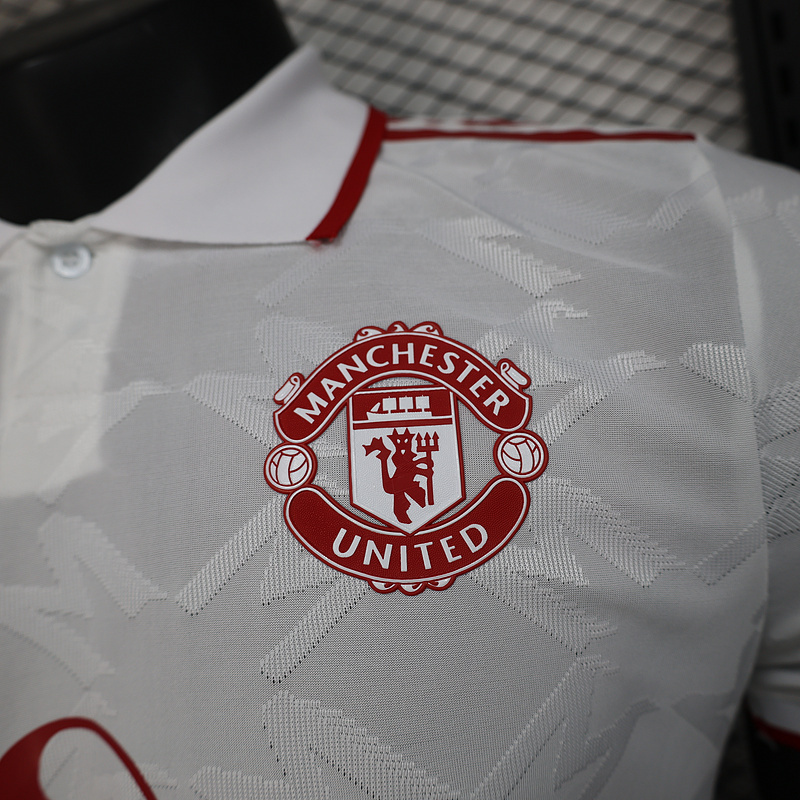 Player 2024-25 Manchester United special edition white Football jersey
