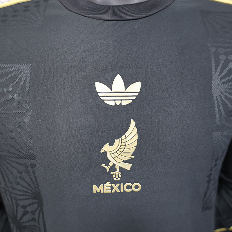 Player 2025-26 Mexico Long sleeves Gold Cup Special Edition Football jersey
