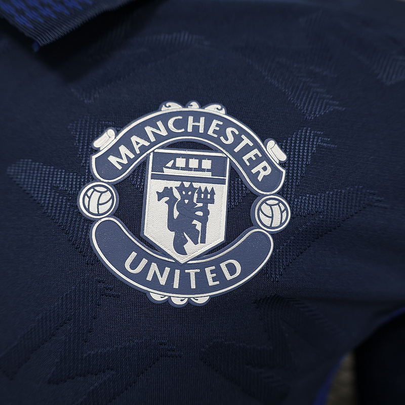 2024-25 Manchester United Away Long Sleeves Jersey Player Version