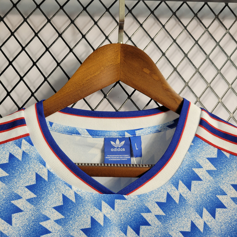 Retro Long Sleeve 1990-92 Manchester United away Football jersey retro