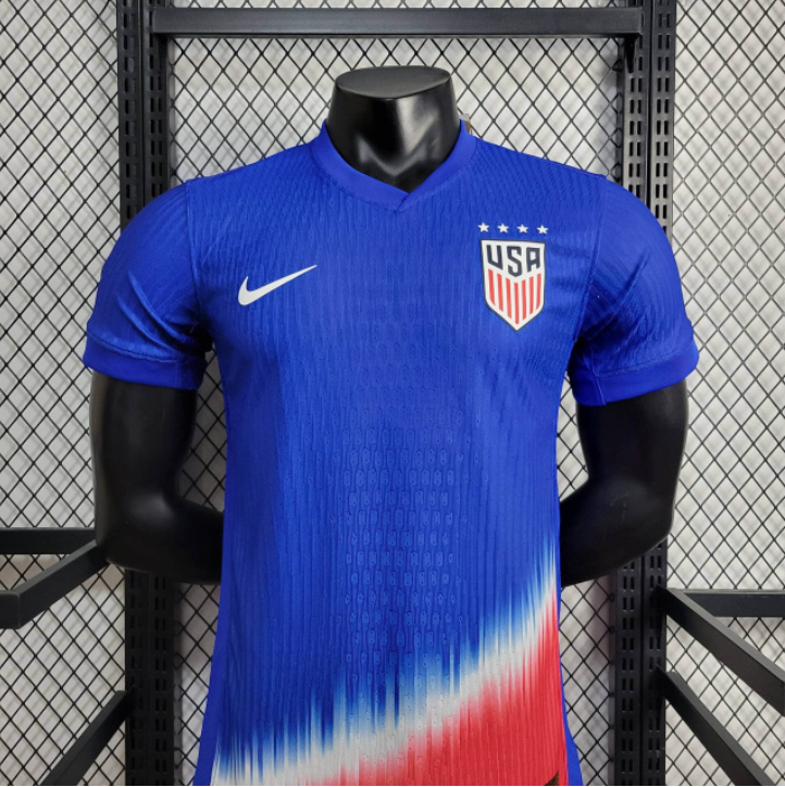 24-25 United States Players USA Away Football jersey