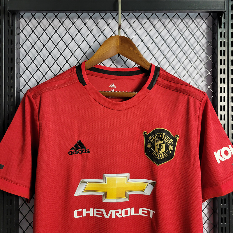 Retro 2019-20 Manchester United home field Football jersey retro