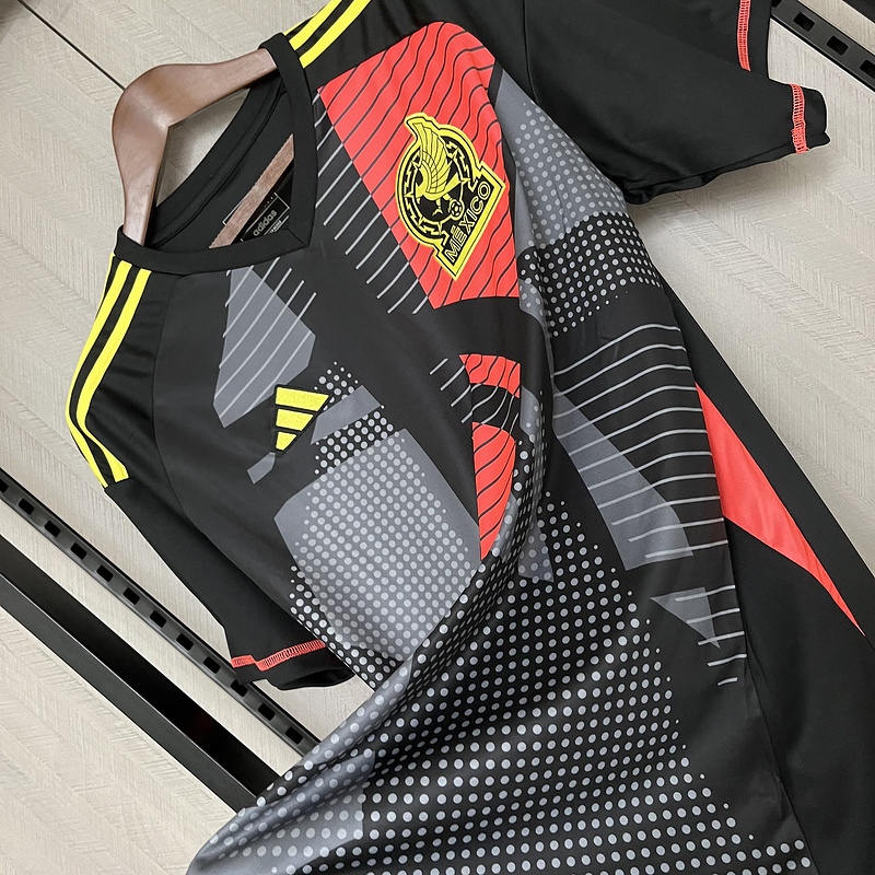 2024-25 Mexico Goalkeeper Black Football jersey