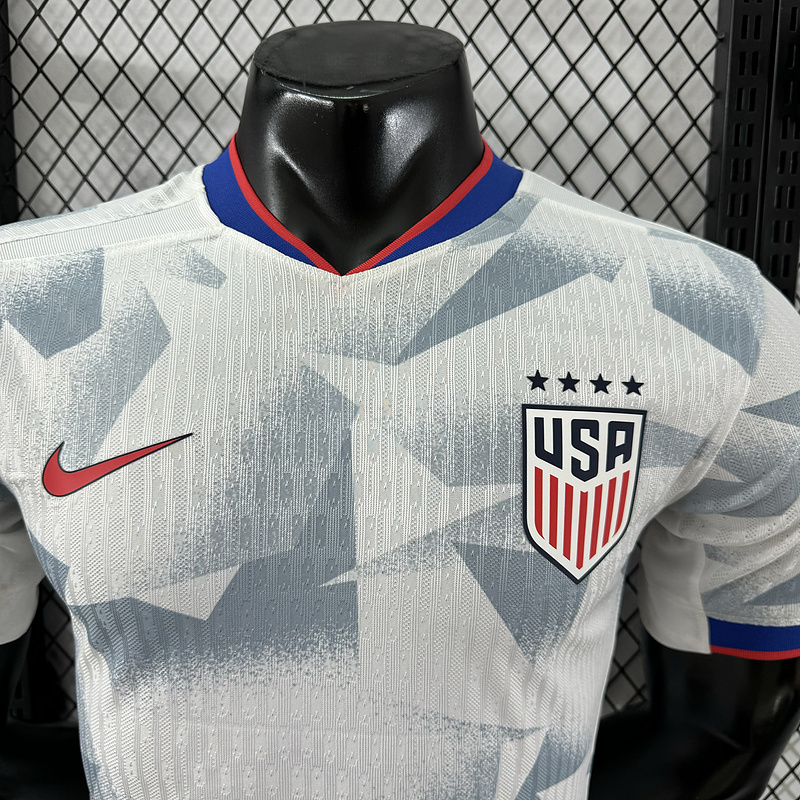 Player 2025-26 USA Home Football jersey United States