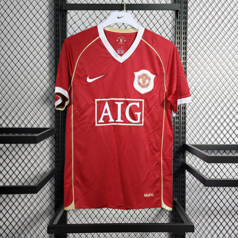 Retro player 2006-07 Manchester United home Football jersey retro