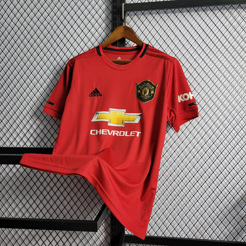 Retro 2019-20 Manchester United home field Football jersey retro