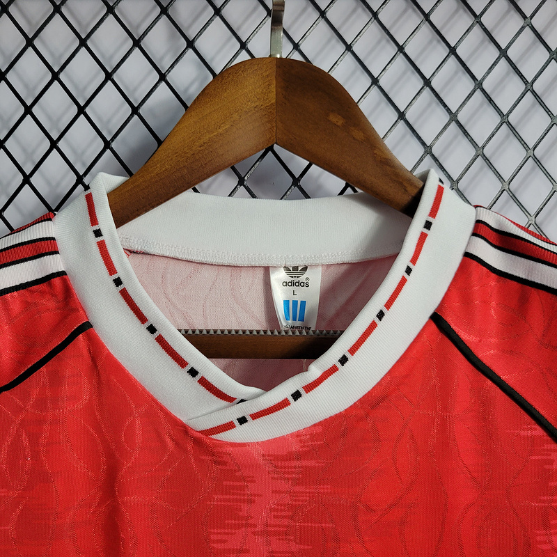 Retro 1990-92 Manchester United Home Football jersey retro