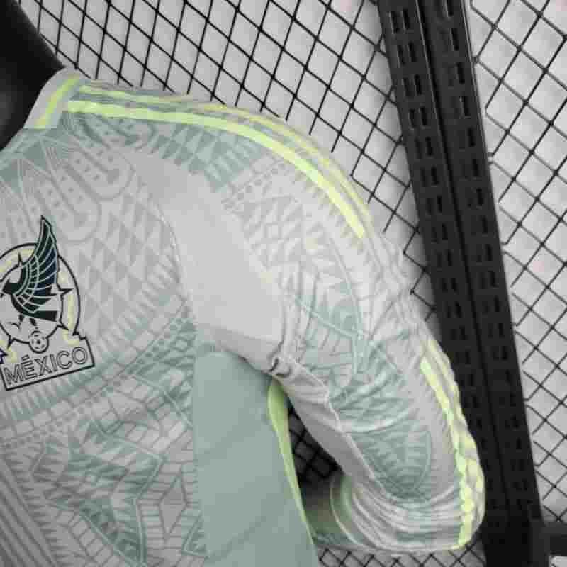 2024-25 PLAYER Mexico Away Long Sleeve Football jersey