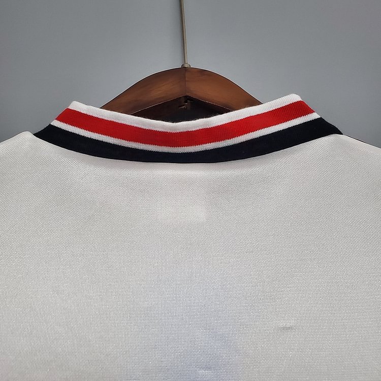 Retro 1985 Manchester United white Football jersey retro