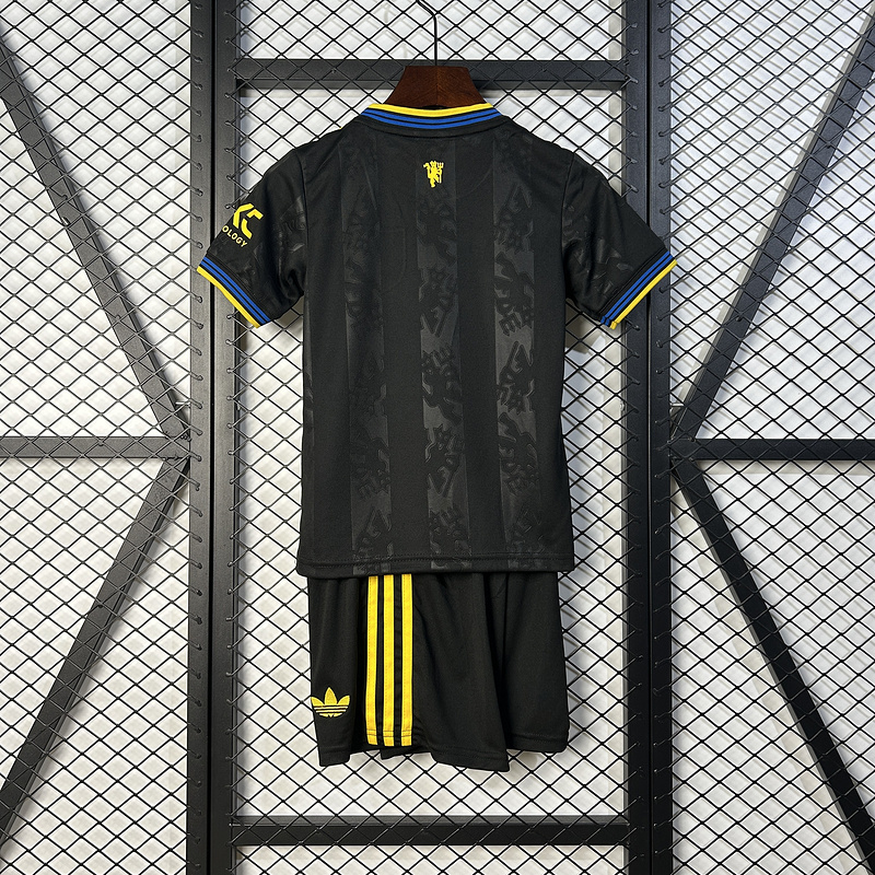 2025-26 Manchester United 2 Away KIDS Football jersey