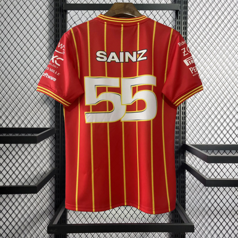 2024 F1 Ferrari t-shirt SAINZ #55 Racing Suit