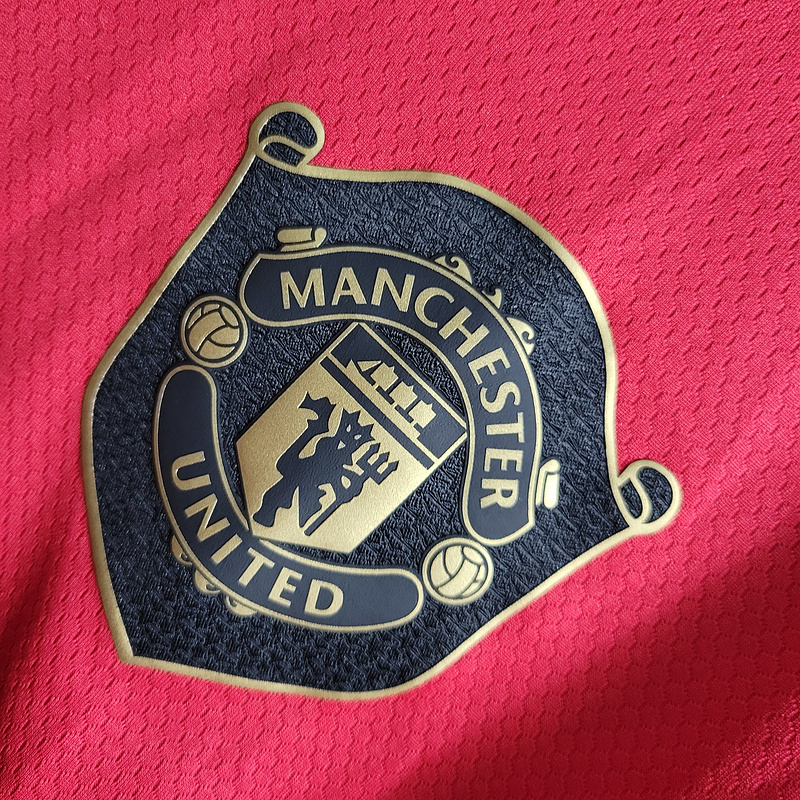 Retro 2019-20 Manchester United home field Football jersey retro