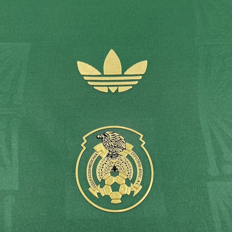 Women's 2025-26 Mexico Gold Cup Special Edition green Football jersey
