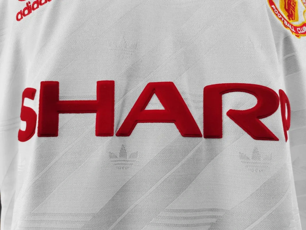 retro 1986-88 Manchester United away retro football jersey Fan version