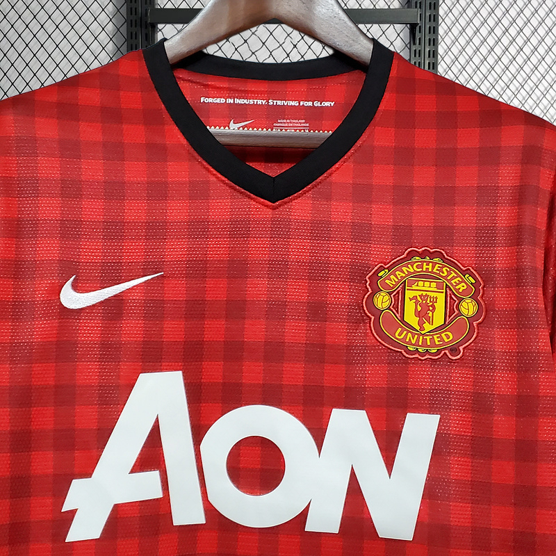 Retro 2012-13 Manchester United home Football jersey retro