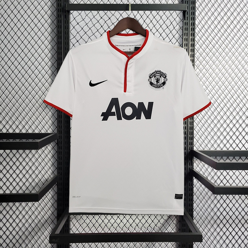 Retro 2013-14 Manchester United away Football jersey retro