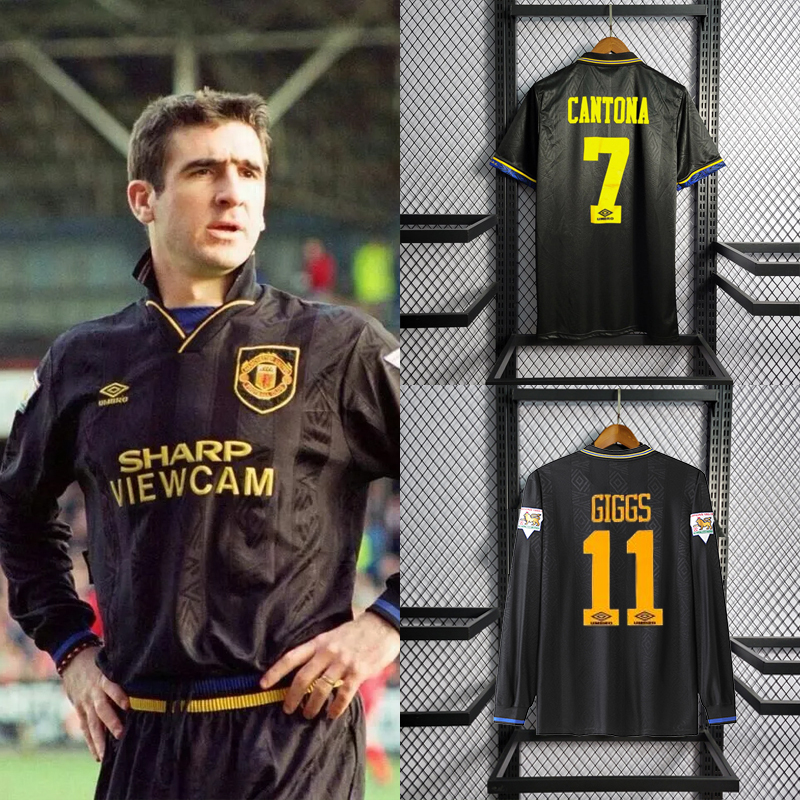 Retro 1993-95 Manchester United Football jersey retro