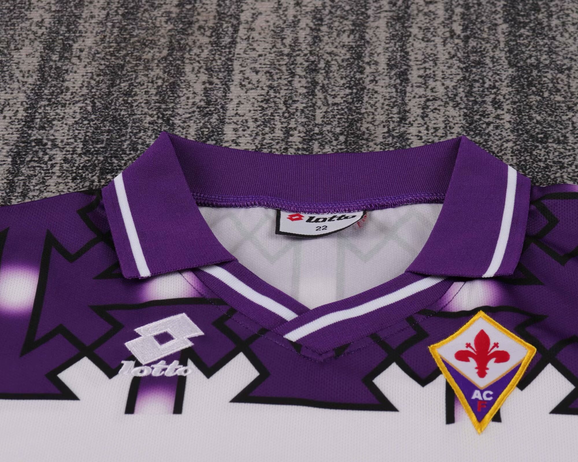 Retro Kids 1992-93 Kids Fiorentina away Football jersey retro