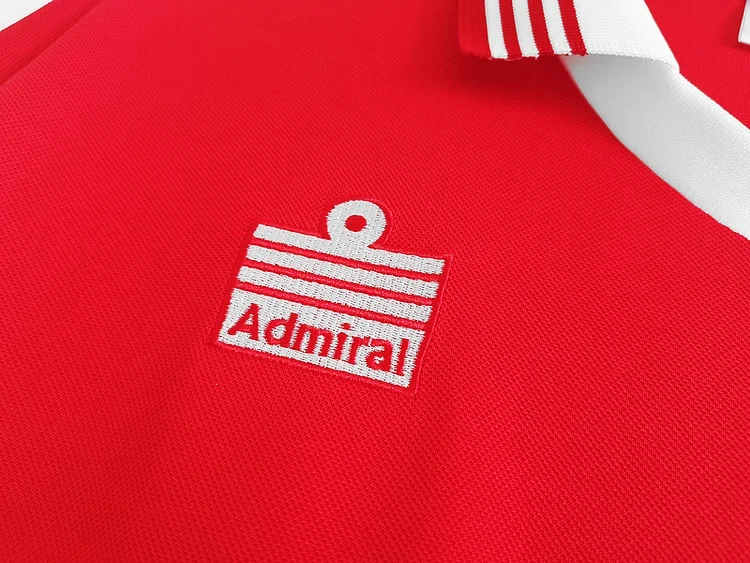 Retro 1977 Manchester United Home Soccer Shirt