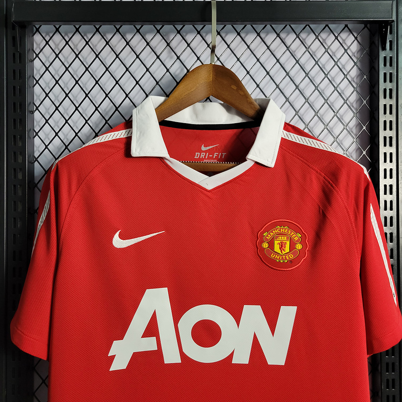 Retro 2010-11 Manchester United  Football jersey retro