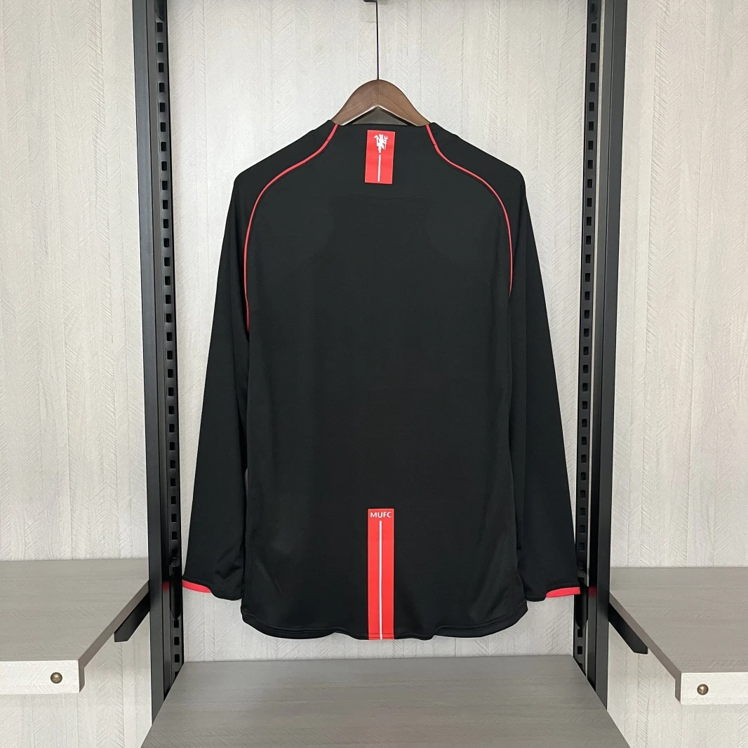 Retro 2007-08 Manchester United away retro football jersey Fan version
