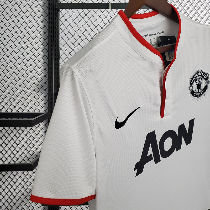Retro 2013-14 Manchester United away Football jersey retro