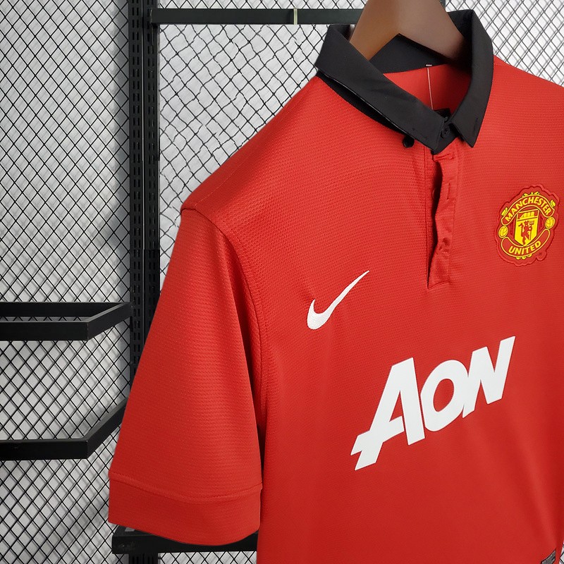 Retro 2013-14 Manchester United Home Football jersey retro