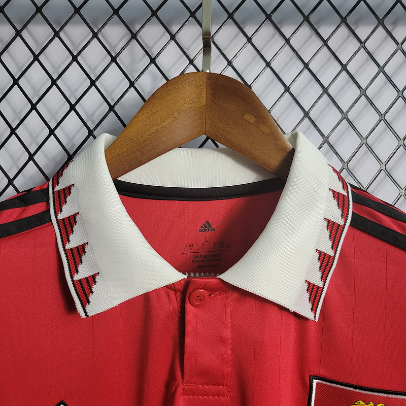 2022-23 Long Sleeve Manchester United Home Football jersey