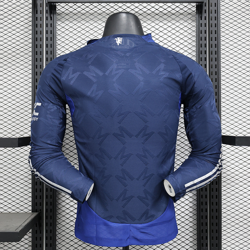 2024-25 Manchester United Away Long Sleeves Jersey Player Version