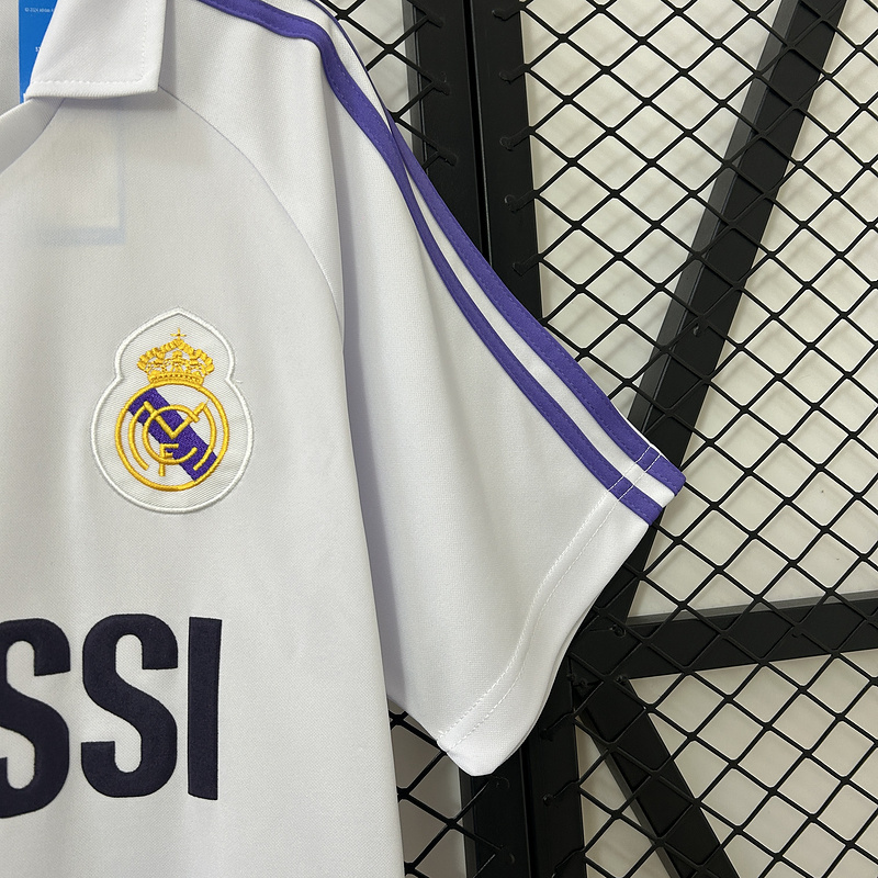 Retro 1984-85 Real Madrid Home Football jersey retro