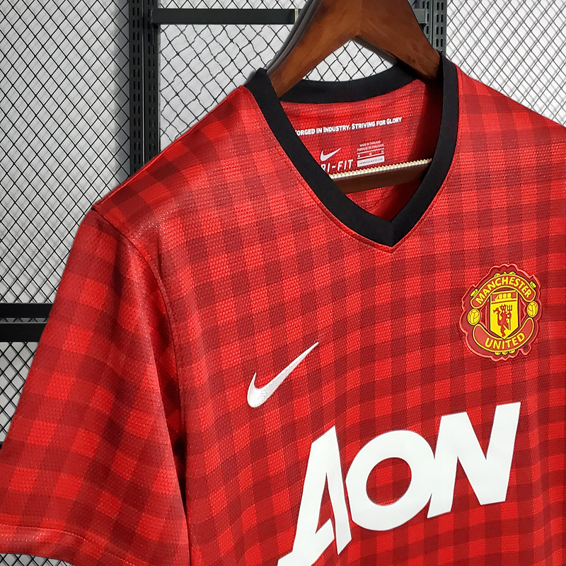 Retro 2012-13 Manchester United home Football jersey retro