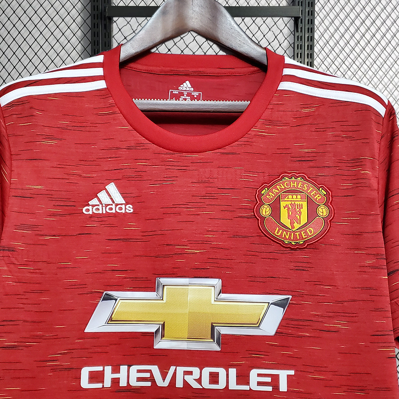Retro 2020-21 Manchester United Home Football jersey Retro