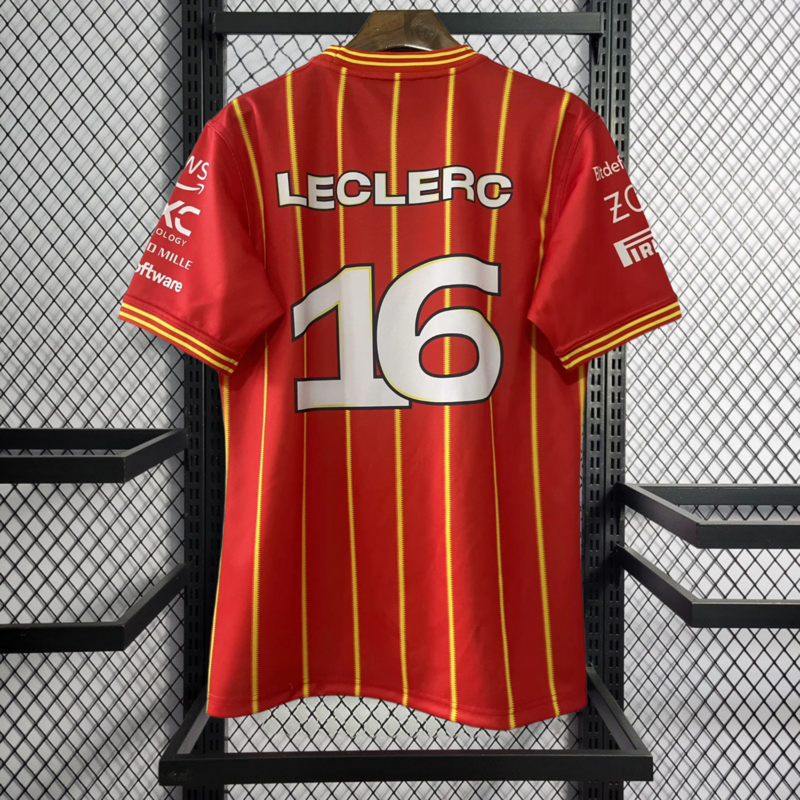 2024 F1 Ferrari t-shirt LECLERC #16 Racing Suit