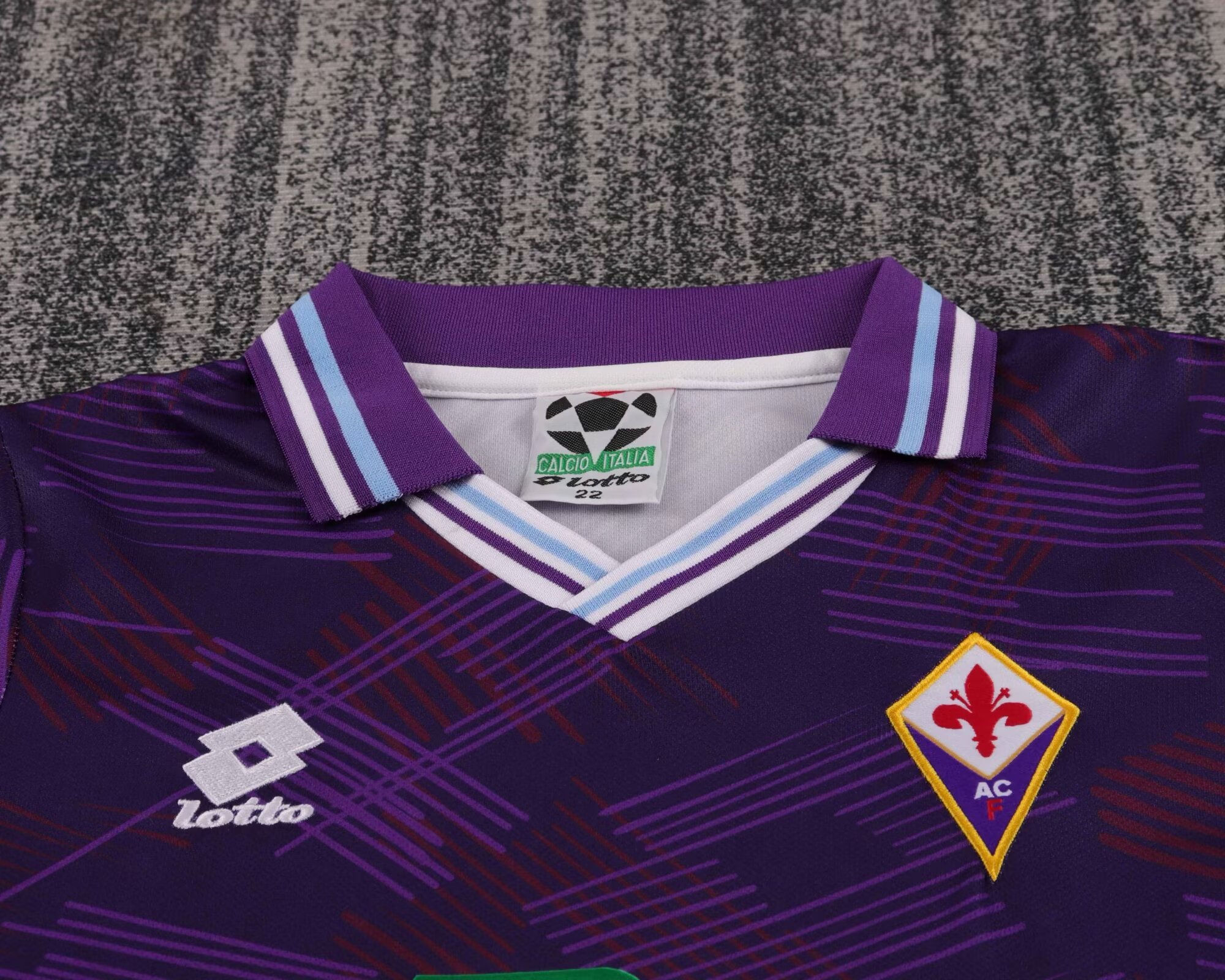 Retro Kids 1992-93 Kids Fiorentina Home Football jersey retro