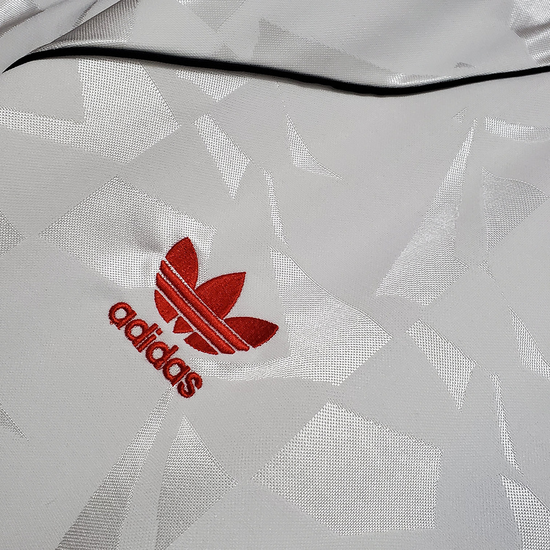 Retro 1991 Manchester United white Football jersey retro