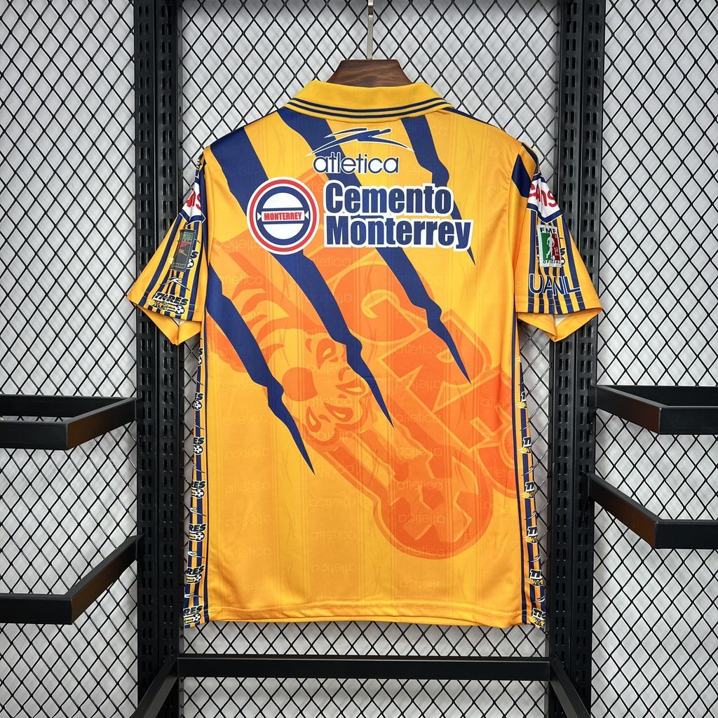 Retro 1997-98 Tigres UANL Home Football Jersey Retro