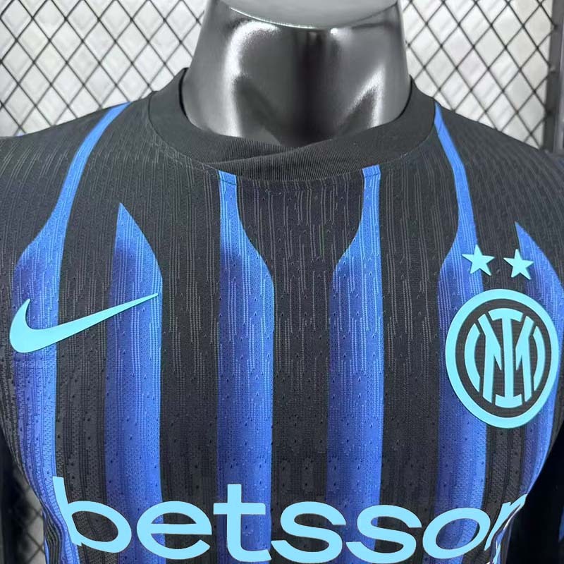 Player 2025-26 Inter Milan Home Long sleeves Football jersey