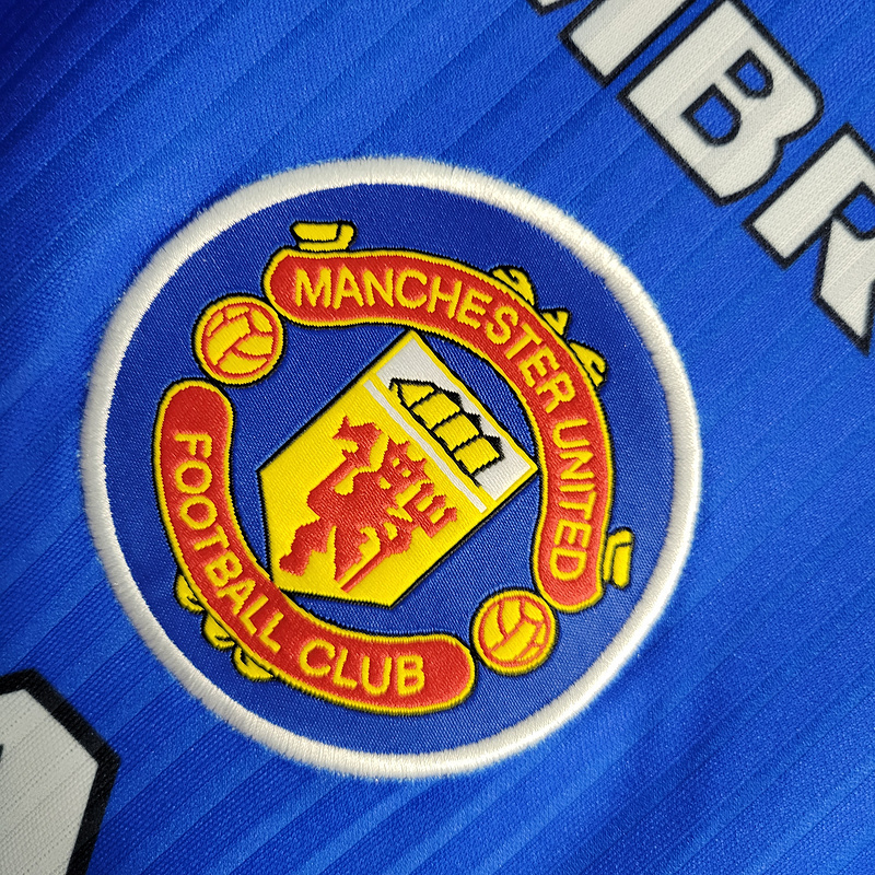Retro 1996-97 Manchester United away CANTONA BECKHAM GIGGS KEANE Football jersey retro