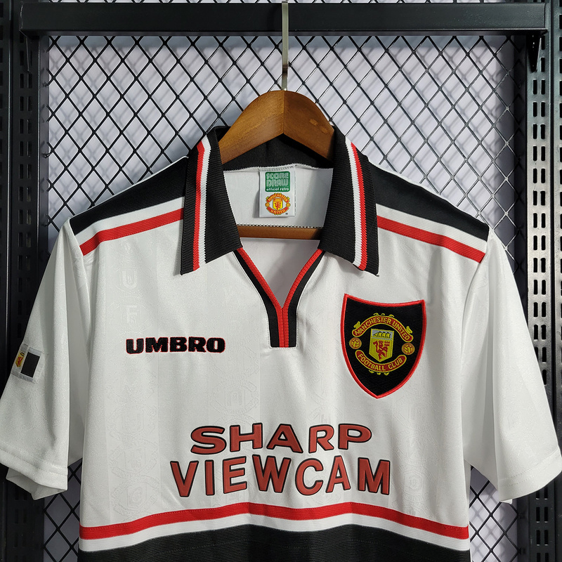 Retro 1997-99 Manchester United BECKHAM GIGGS KEANE SHERINGHAM Football jersey retro