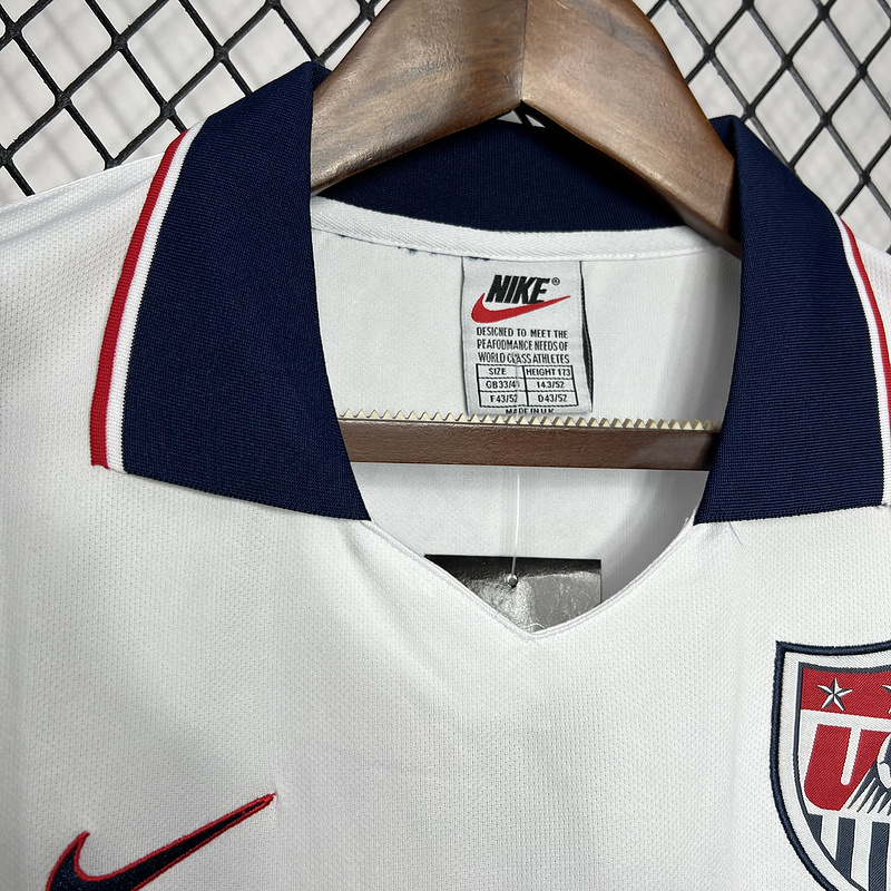 Retro 1995 USA Home United States Football jersey retro